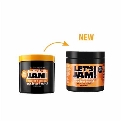 Let's Jam Shining and Conditioning Hair Gel Extra Hold Perspective: back
