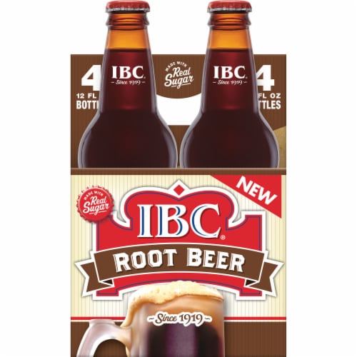 IBC Real Sugar Root Beer Perspective: back