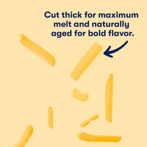Tillamook Farmstyle Medium Cheddar Shredded Cheese Perspective: back