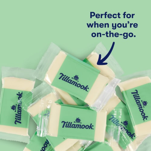Tillamook® Whole Milk Mozzarella Snack Portions Perspective: back