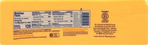 Tillamook® Medium Cheddar Perspective: back
