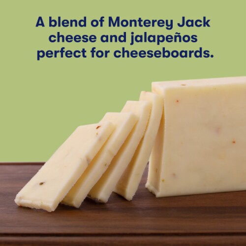 Tillamook Pepper Jack Cheese Block Perspective: back