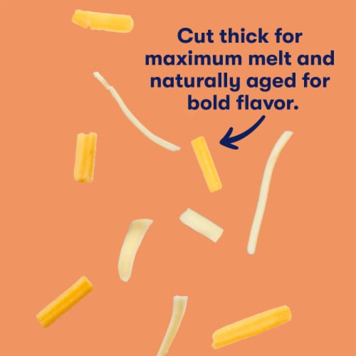 Tillamook Farmstyle Triple Cheddar Cheese Blend Shredded Cheese Perspective: back