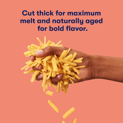Tillamook® Sharp Cheddar Shredded Cheese Farmstyle Perspective: back