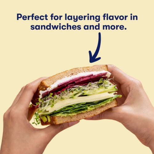 Tillamook® Extra Sharp White Cheddar Sliced Cheese Farmstyle Perspective: back