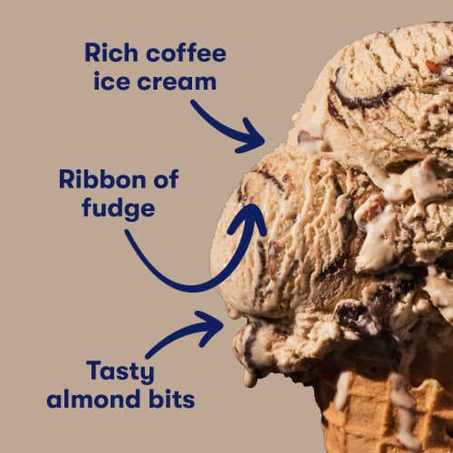 Tillamook Coffee Almond Fudge Perspective: back