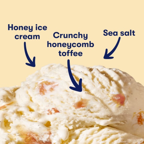 Tillamook Sea Salt & Honeycomb Toffee Ice Cream Perspective: back