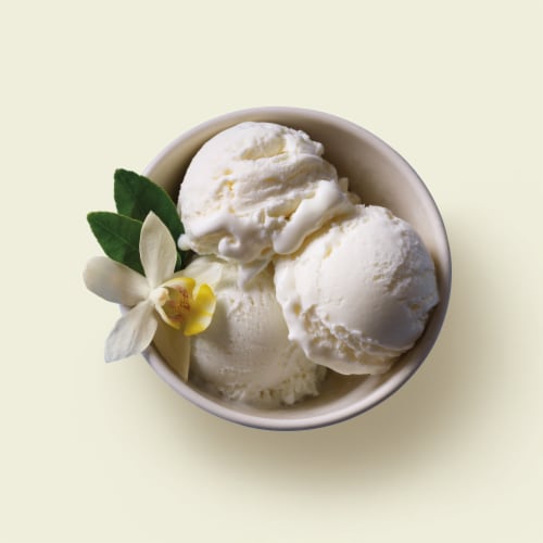 Tillamook Old-Fashioned Vanilla Ice Cream Tub Perspective: back