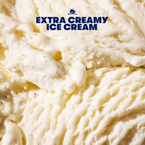 Tillamook Vanilla Bean Ice Cream Tub Perspective: back