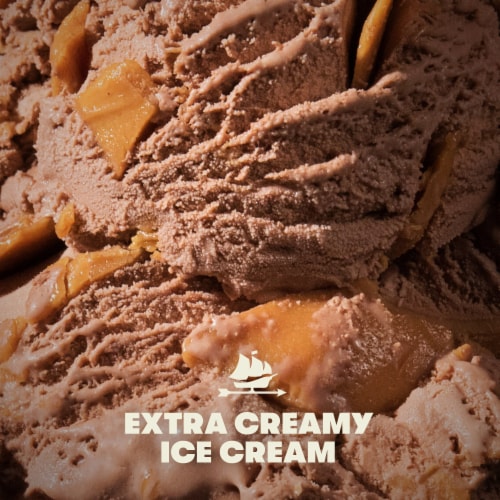 Tillamook Chocolate Peanut Butter Ice Cream Perspective: back