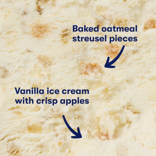 Tillamook Apple Crisp Ice Cream Tub Perspective: back
