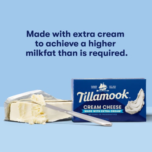 Tillamook Brick Cream Cheese Perspective: back