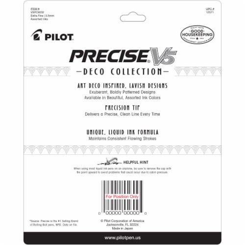 Pilot Precise V5 Extra Fine Point Pens - Assorted, 4 pk - Kroger