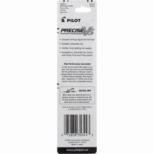 Pilot Rollerball Pen 35344 Perspective: back