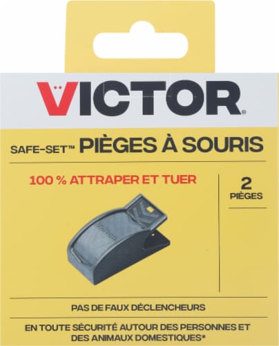 Victor® Safe-Set Mouse Trap Perspective: back