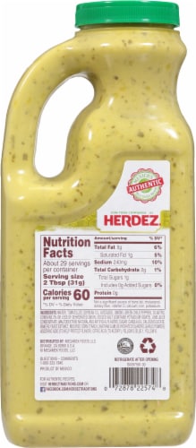Herdez® Guacamole Salsa Mild Perspective: back