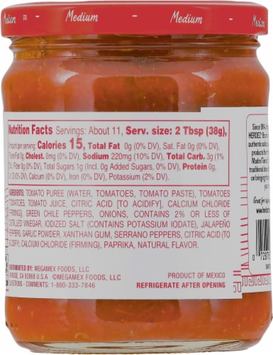 Herdez® Medium Chunky Salsa Perspective: back