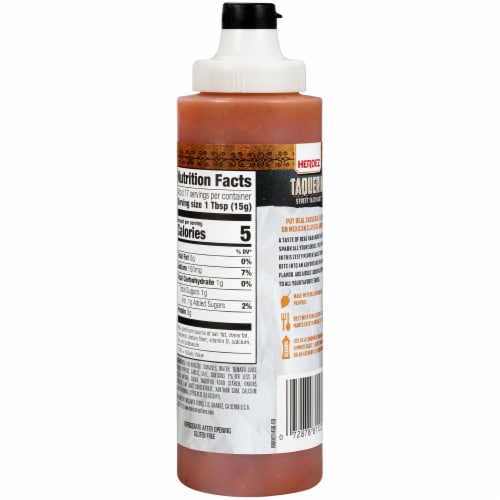 Herdes Taqueria Habanero Street Taco Sauce Perspective: back