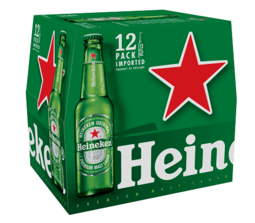 Heineken Original Lager Beer Perspective: back