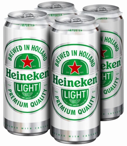 Heineken Premium Light Lager Beer Perspective: back
