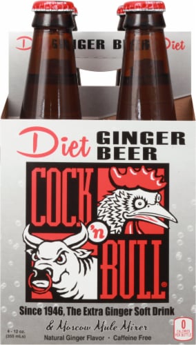 Cock N Bull Diet Ginger Beer Perspective: back