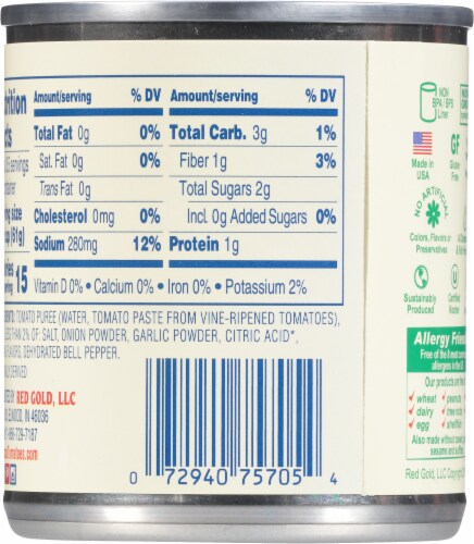 Tuttorosso® Tomato Sauce Perspective: back