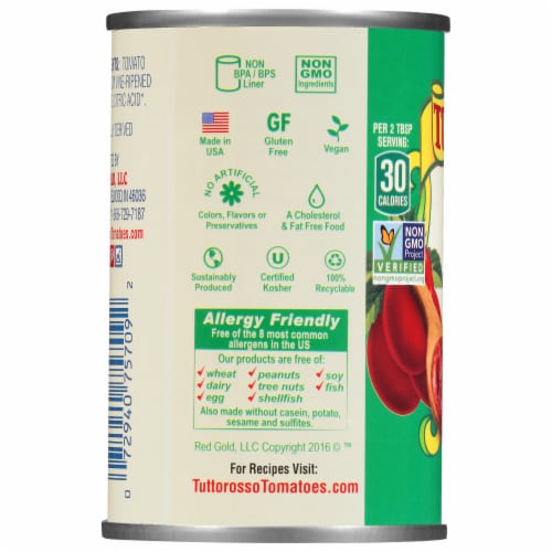 Tuttorosso® Tomato Paste Perspective: back