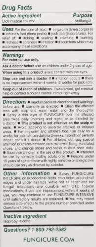 Fungicure® Intensive Anti-Fungal Treatment Spray Perspective: back
