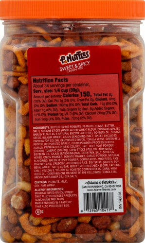 P-Nuttles® Sweet & Spicy Snack Mix Perspective: back