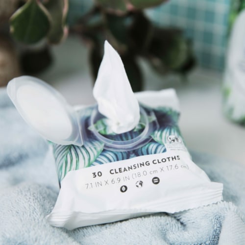 L. Fragrance Free pH Balanced Hypoallergenic Wipes Perspective: back