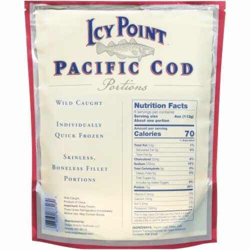 Icy Point™ Pacific Cod Perspective: back