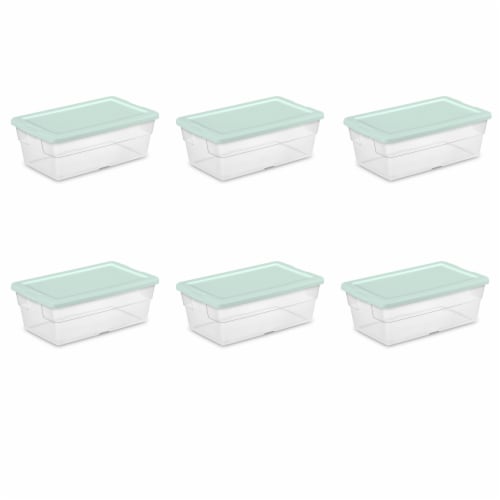 Sterilite® Storage Containers Multipack - Mindful Mint Perspective: back
