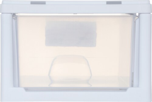 Sterilite® Small Storage Drawer - White Perspective: back