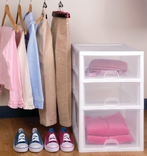 ClosetMaid Stackable 2-Drawer Storage Organizer - White, 1 ct