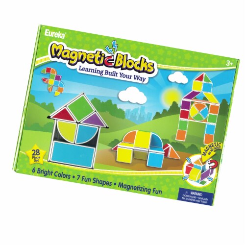 Eureka Magnetic Blocks, Set of 28, 28 Count - Kroger
