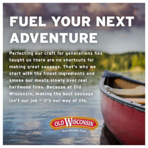 Old Wisconsin Turkey Snack Sticks 8 oz Perspective: back