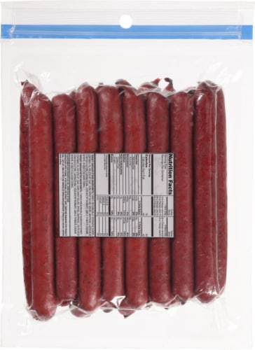 Old Wisconsin Turkey Sausage Snack Sticks Perspective: back