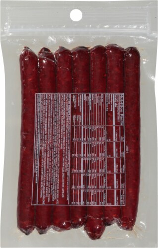 Old Wisconsin Beef Sausage Sticks Perspective: back