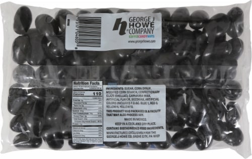 Howe Jumbo Licorice Jelly Beans Perspective: back