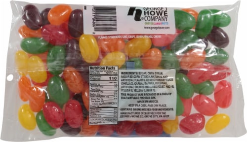 Howe Jumbo Fruit Jelly Beans Perspective: back