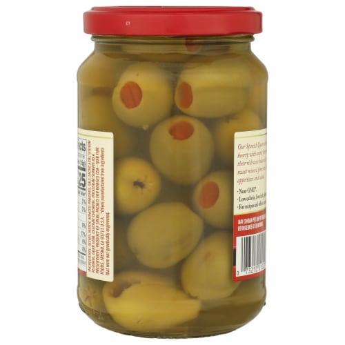 STAR Pimento Stuffed Queen Olives Perspective: back