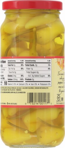 Mezzetta™ Hot Chili Peppers Perspective: back