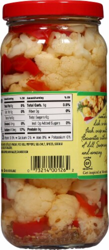 Mezzetta™ Dilled Cauliflower Flowerettes Perspective: back