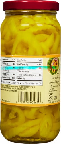 Mezzetta™ Mild Banana Pepper Rings Perspective: back