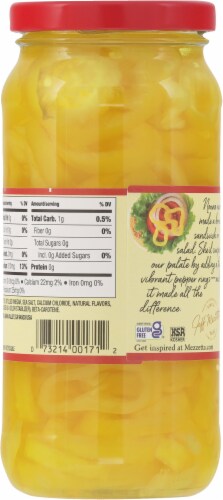 Mezzetta® Hot Banana Pepper Rings Perspective: back