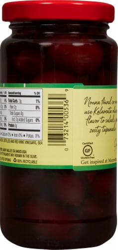 Mezzetta Pitted Greek Kalamata Olive Perspective: back