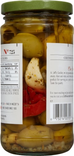 Jeff's Garden™ Spicy Italian Olive Antipasto Perspective: back