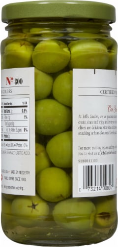 Jeff's Garden™ Pitted Castelvetrano Olives Perspective: back