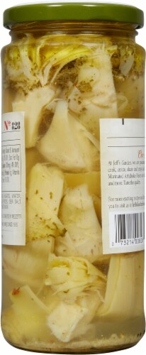 Jeff's Garden Marinated Artichoke Hearts Perspective: back