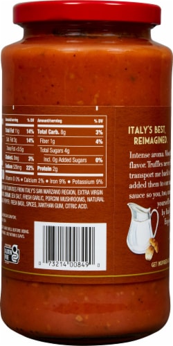 Mezzetta™ Truffle Porcini & Cream Marinara Sauce Perspective: back